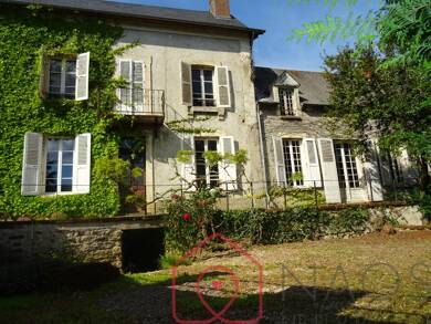 Maison à vendre 137 800 € 8 pièces 3 chambres 215 m² 472 m² de terrain Vailly sur Sauldre 18260