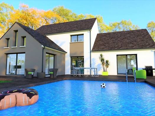 Terrain avec maison neuve à vendre 418 845 € 6 pièces 5 chambres 165 m² 702 m² de terrain Le Bois de Saint Bon Paron 89100