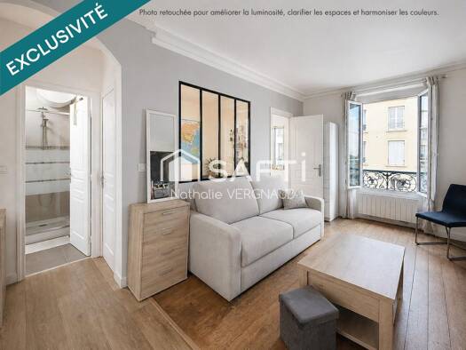 Appartement à vendre 239 000 € 2 pièces 1 chambre 29 m² Étage 3/3 Bibliothèque Municipale Montrouge 92120
