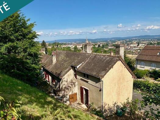 Maison à vendre 100 000 € 4 pièces 2 chambres 68 m² 2 000 m² de terrain Parc Sud-Moulin du Vallon Autun 71400