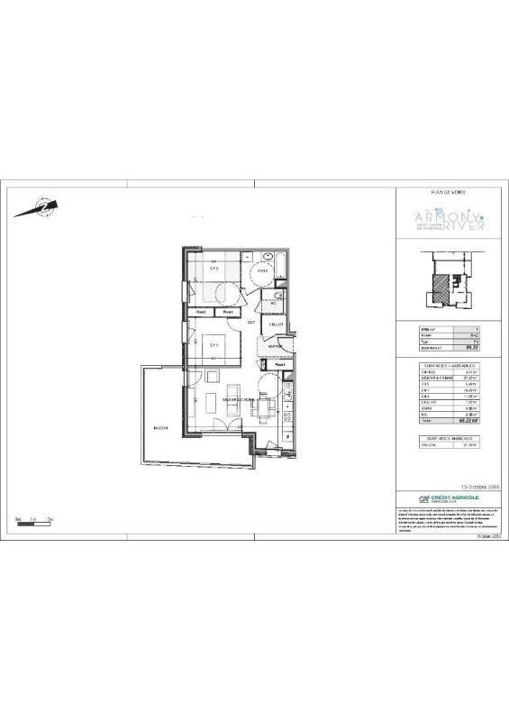 Maison à louer, 69m², SAINT JULIEN EN GENEVOIS