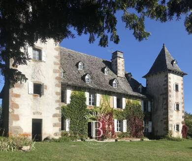 Château à vendre 495 000 € 13 pièces 10 chambres 550 m² 7 318 m² de terrain Mur-de-Barrez 12600