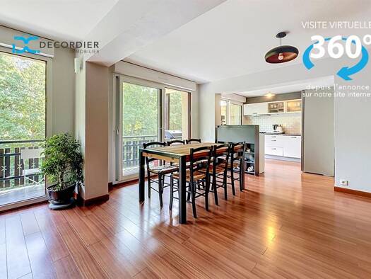 Appartement à vendre 280 000 € 4 pièces 3 chambres 82,44 m² Étage 2/3 Saint-Paul-en-Chablais 74500