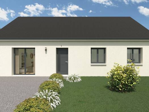 Terrain avec maison neuve à vendre 170 850 € 4 pièces 3 chambres 98 m² 915 m² de terrain Saint-Fiel 23000