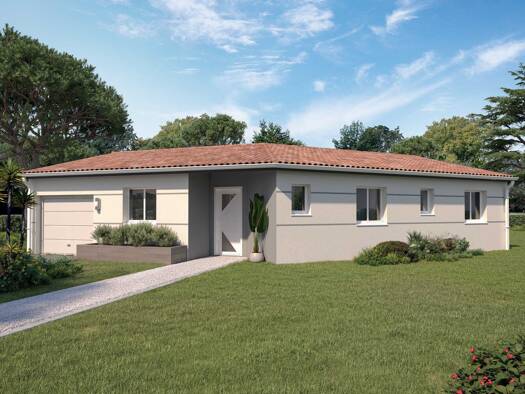 Terrain avec maison neuve à vendre 419 750 € 4 pièces 3 chambres 90 m² 420 m² de terrain Mairie Bourg Bègles 33130