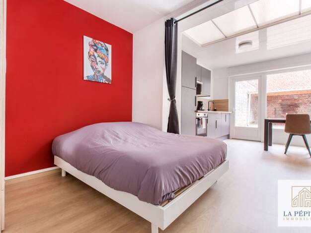 Studio à louer 650 € 1 pièce 22 m² RDC/2 Valenciennes 59300