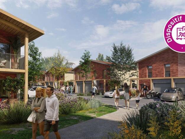 Appartement à vendre - neuf 289 900 € 3 pièces 2 chambres 60,5 m² 1er étage 3M Pessac 33600