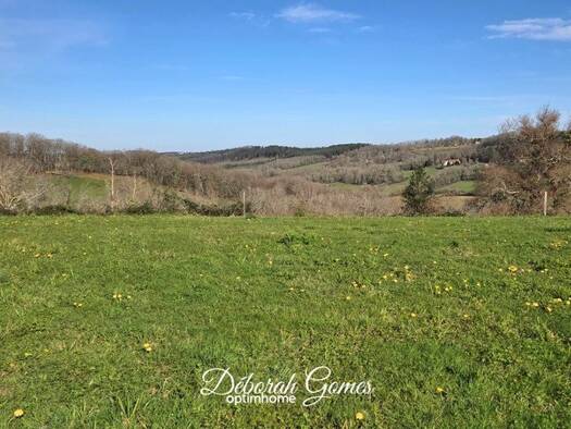 Terrain constructible viabilisé à vendre 65 000 € 1 383 m² de terrain Serres-Sainte-Marie 64170