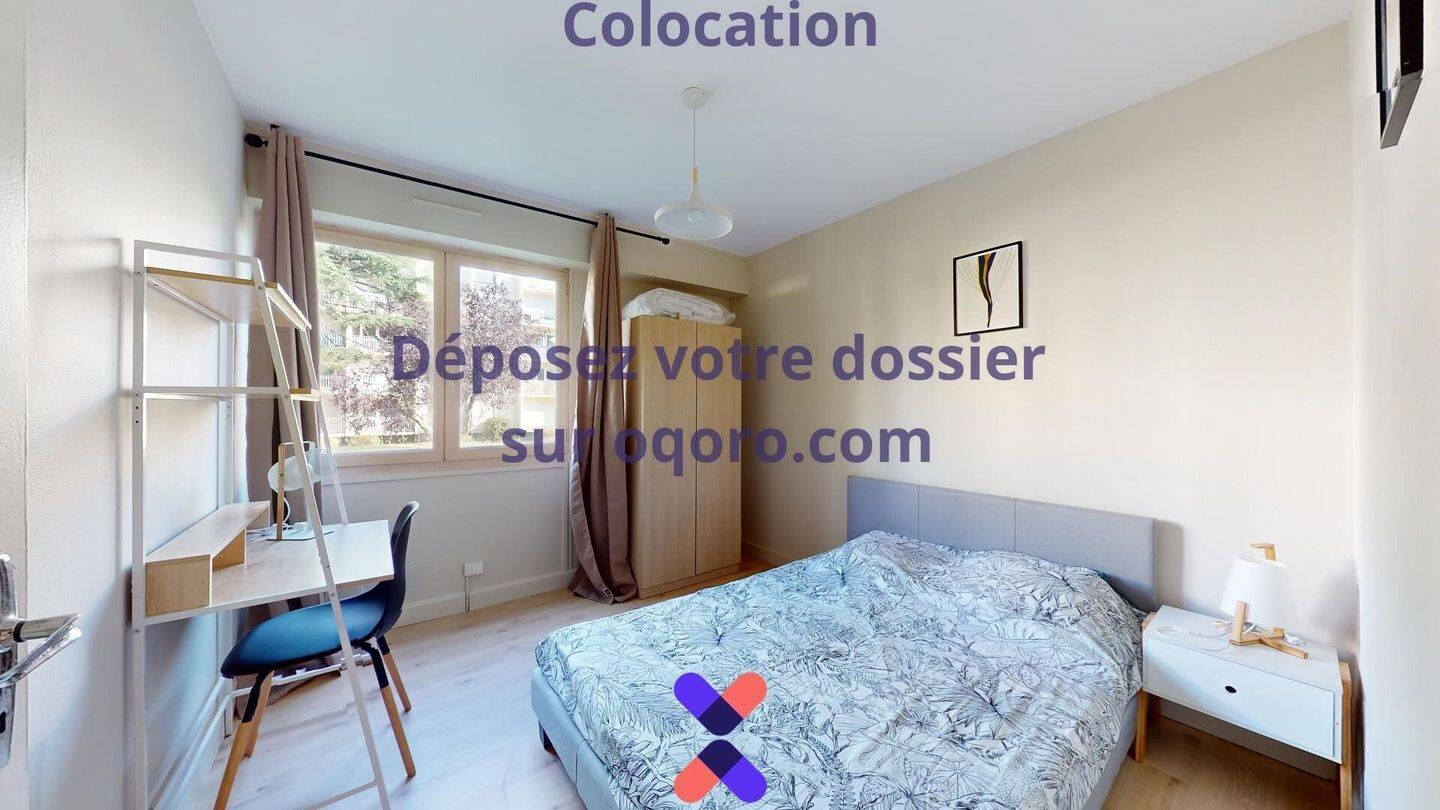 Chambre en colocation appartement meublé — 1