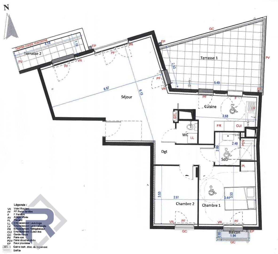 Maison à louer, 76m², MONTREUIL