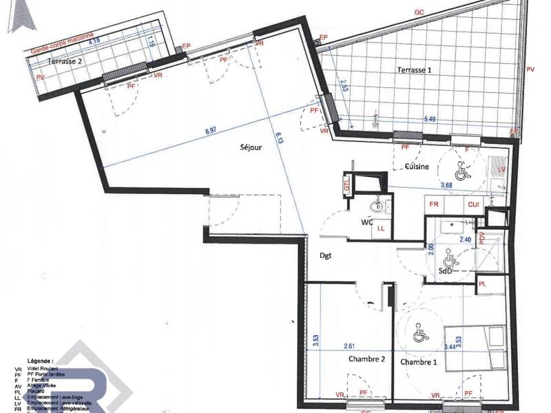 Maison à louer, 76m², MONTREUIL
