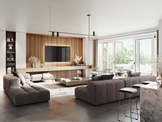 Appartement à vendre - Première occupation 365 600 € 3 pièces 2 chambres 63 m² RDC/3 Juvigny 74100