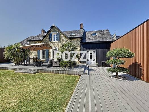 Maison à vendre 579 000 € 8 pièces 4 chambres 132 m² 1 531 m² de terrain Longueville 50290