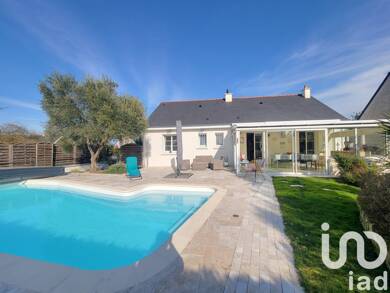 Maison de plain-pied à vendre 281 500 € 6 pièces 4 chambres 129 m² 658 m² de terrain Brézé 49260