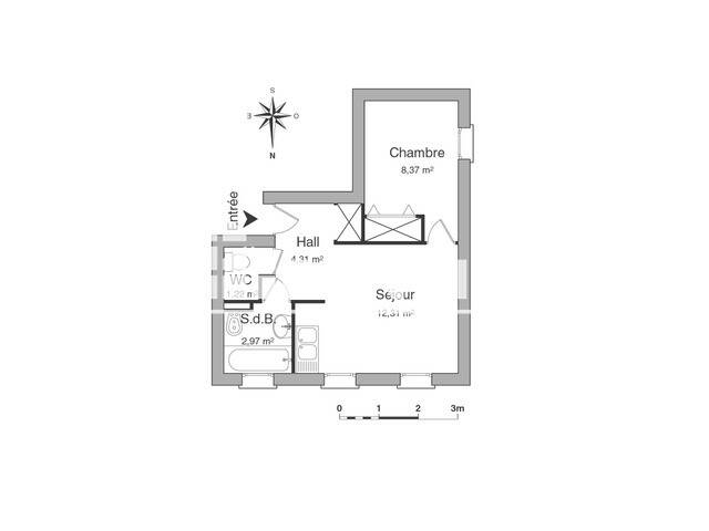 Maison à louer, 29m², LA VALETTE DU VAR