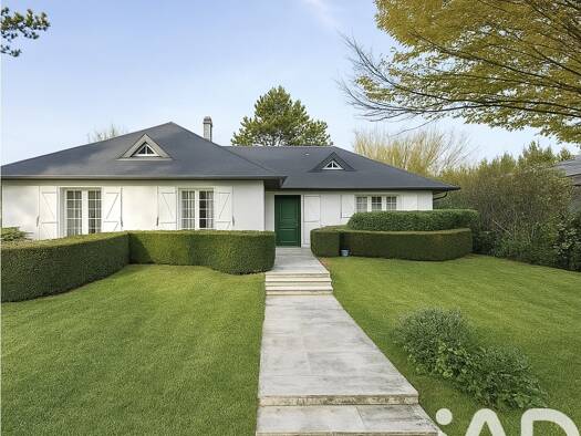 Maison de plain-pied à vendre 449 000 € 6 pièces 4 chambres 210 m² 1 300 m² de terrain La Seille-Rive Gauche Marly 57155