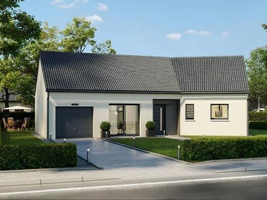 Terrain avec maison neuve à vendre 198 260 € 4 pièces 3 chambres 90 m² 1 300 m² de terrain Saint-Éloy-de-Gy 18110