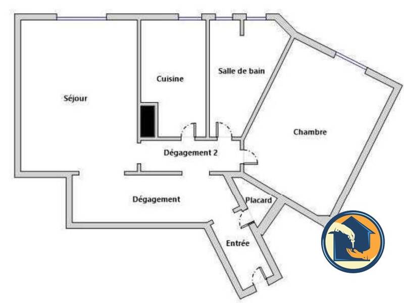 Maison à louer, 61m², PARIS 17E