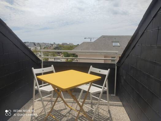 Appartement à louer 720 € 3 pièces 2 chambres 52 m² Étage 4/4 Pornichet 44380