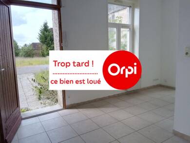 Appartement à louer 380 € 2 pièces 1 chambre 18,5 m² RDC Présidents-Pont de Pierre Maubeuge 59600