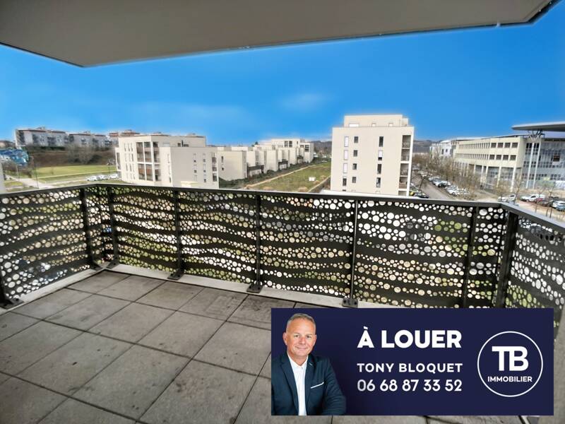 Maison à louer, 63m², L'ISLE D'ABEAU