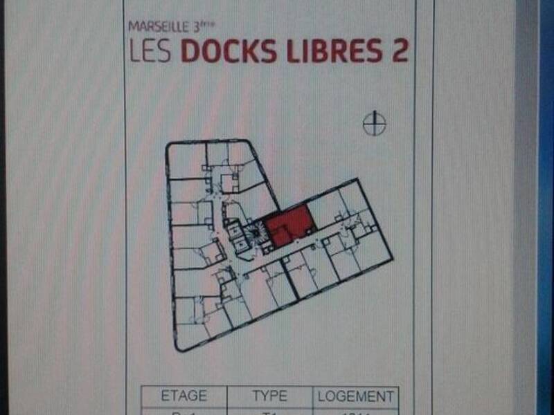 Maison à louer, 23m², MARSEILLE 3E