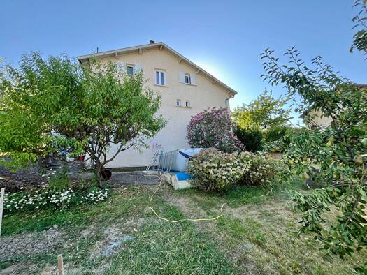 Maison à vendre 269 000 € 6 pièces 5 chambres 119 m² 791 m² de terrain Centre Ville Ouest Voiron 38500