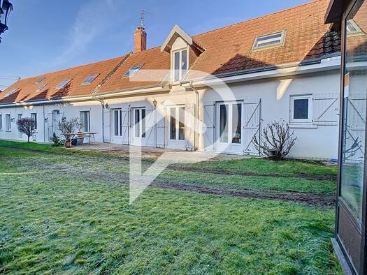 Maison de plain-pied à vendre 270 000 € 6 pièces 5 chambres 223 m² 1 551 m² de terrain Hendecourt-lès-Cagnicourt 62182