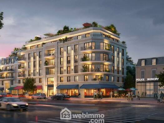 Appartement à vendre 300 000 € 2 pièces 1 chambre 40,65 m² 1er étage Centre Ville-Coteaux Champigny-sur-Marne 94500
