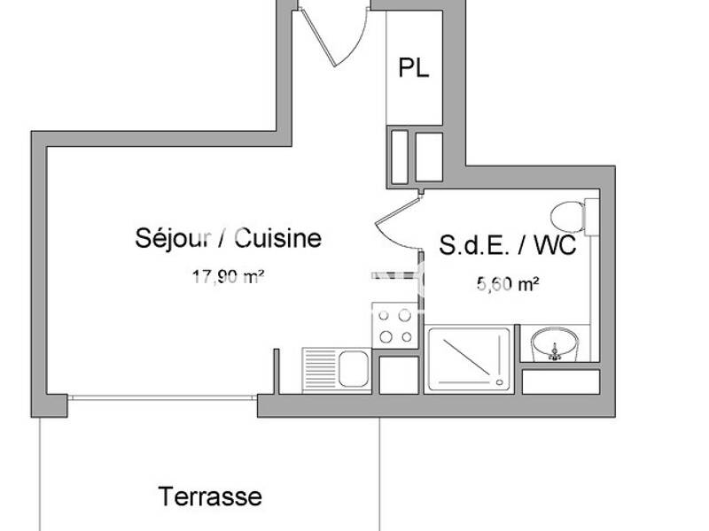 Maison à louer, 24m², MONTPELLIER