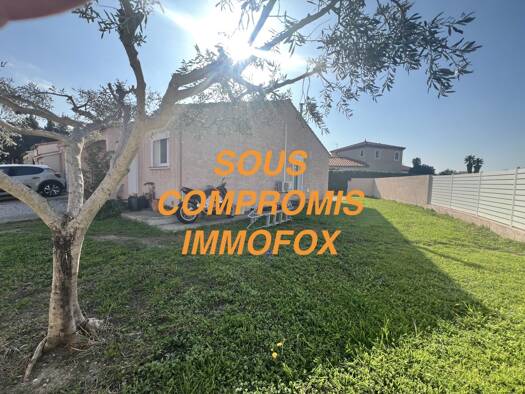 Maison de plain-pied à vendre 229 000 € 4 pièces 3 chambres 90 m² 400 m² de terrain Millas 66170