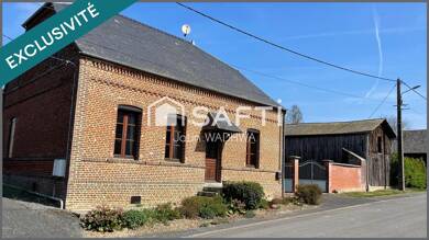 Maison à vendre 137 000 € 5 pièces 3 chambres 145 m² 1 092 m² de terrain Renneville 08220