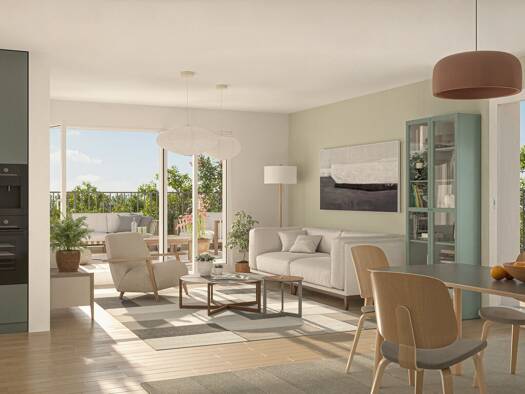 Appartement à vendre - neuf 152 000 € 2 pièces 45,5 m² 2ème étage dès le 30/09/2027 La Plaine Billère 64140