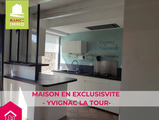 Maison à louer 735 € 4 pièces 2 chambres 63,4 m² 422 m² de terrain Yvignac-la-Tour 22350