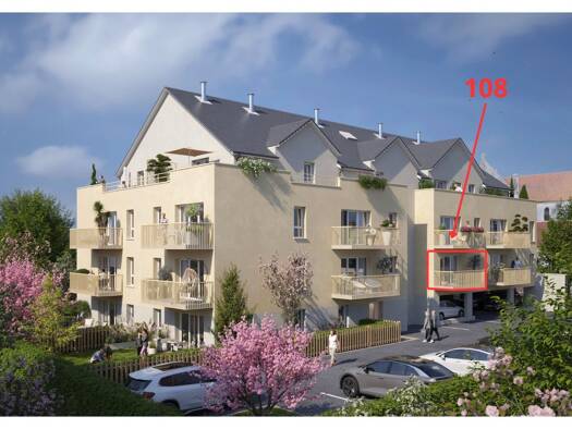 Appartement à vendre - neuf 156 000 € 2 pièces 1 chambre 43,7 m² dès le 31/12/2027 Nord Gournay-en-Bray 76220