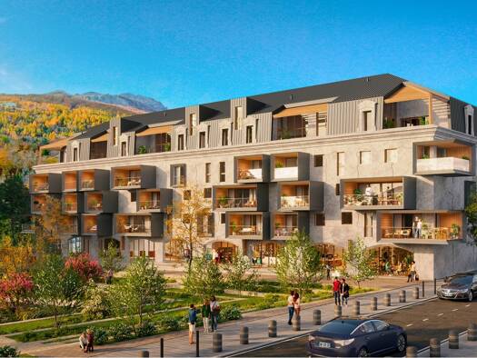 Appartement à vendre - Neuf 194 000 € 2 pièces 1 chambre 39,5 m² 1er étage Grande Boucle Briancon 05100