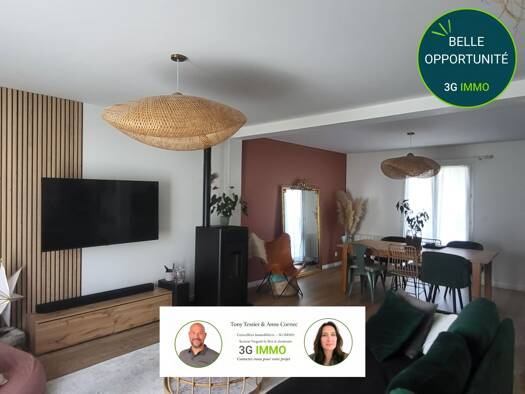 Maison à vendre 229 000 € 4 pièces 3 chambres 84,76 m² Nogent-le-Roi 28210
