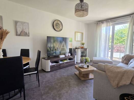 Appartement à vendre 198 500 € 3 pièces 2 chambres 57,71 m² Étage 2/6 Le Point du Jour-Centre Gare Cergy 95800