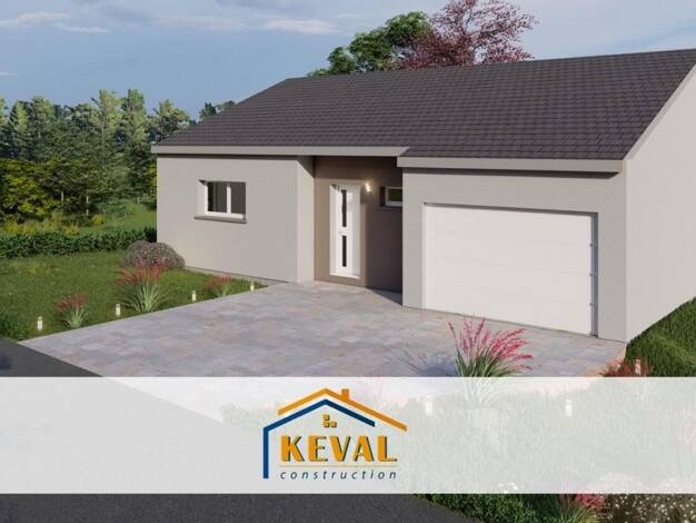 Terrain avec maison neuve à vendre 210 000 € 5 pièces 3 chambres 100 m² Lixing-lès-Saint-Avold 57660