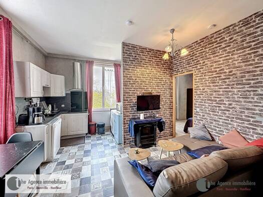 Appartement à louer 750 € 2 pièces 1 chambre 30,7 m² Étage 1/2 Secteur Sauvegarde Honfleur 14600