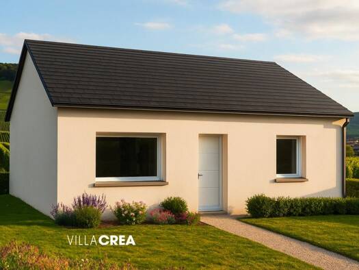 Terrain avec maison neuve à vendre 196 495 € 3 pièces 2 chambres 67 m² 420 m² de terrain Val-de-Vesle 51360