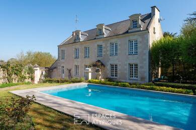 Maison à vendre 750 000 € 9 pièces 5 chambres 233 m² 2 202 m² de terrain Saint Jean-Rasibus-Herse Montreuil Bellay 49260