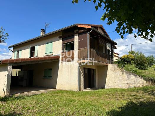 Maison de plain-pied à vendre 149 000 € 5 pièces 3 chambres 90 m² 1 785 m² de terrain Lavoute Chilhac 43380