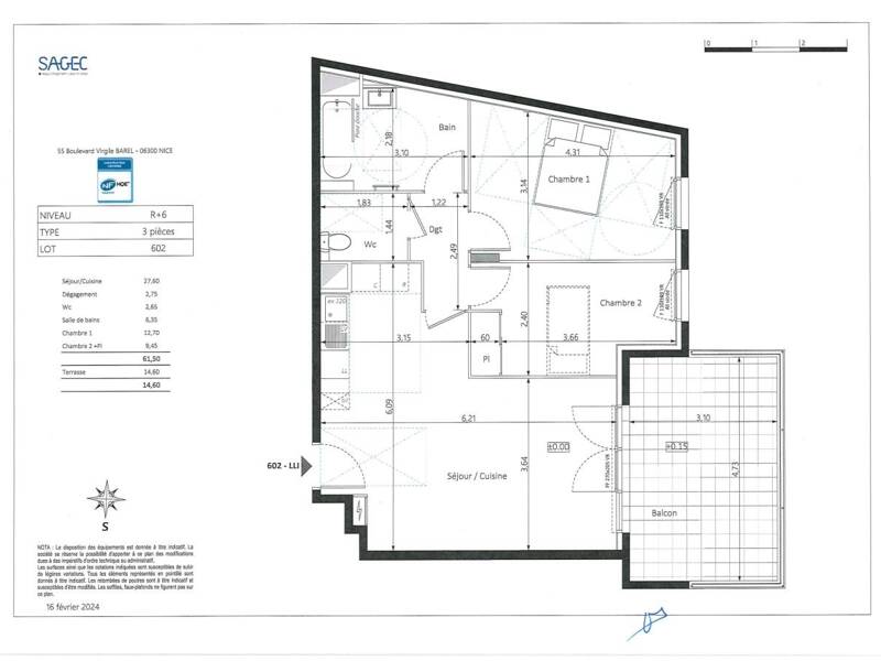 Maison à louer, 62m², NICE