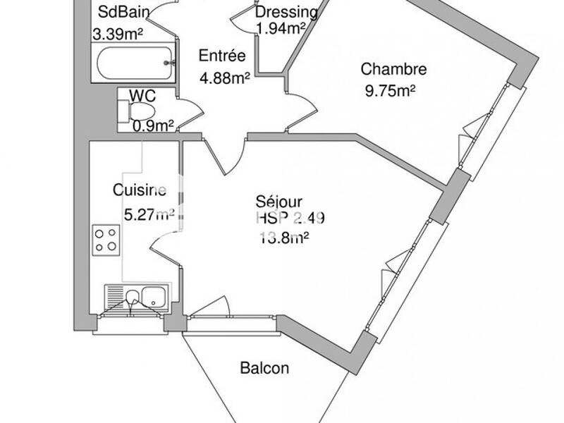 Maison à louer, 40m², OLIVET