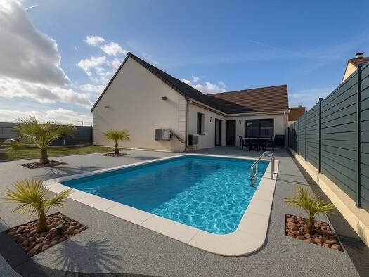 Maison de plain-pied à vendre 565 000 € 7 pièces 5 chambres 193 m² 638 m² de terrain Perdreauville 78200