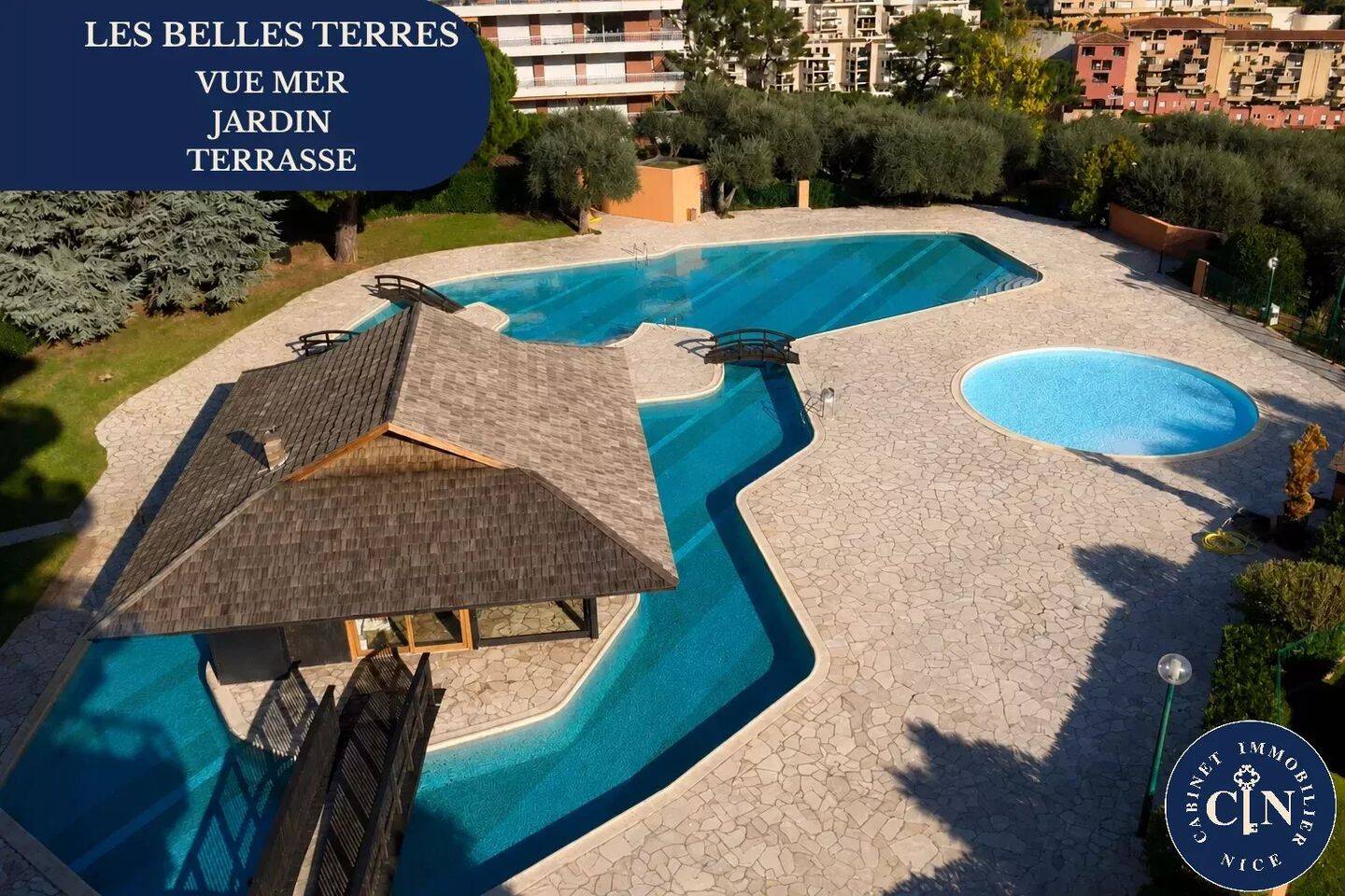 3 pièces – Les Belles Terres – Jardin, terrasse & vue mer — 1