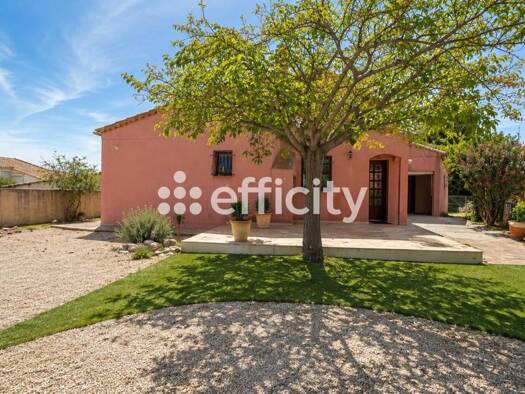 Maison de plain-pied à vendre 436 800 € 4 pièces 3 chambres 84 m² 450 m² de terrain Cote Bleue Martigues 13500