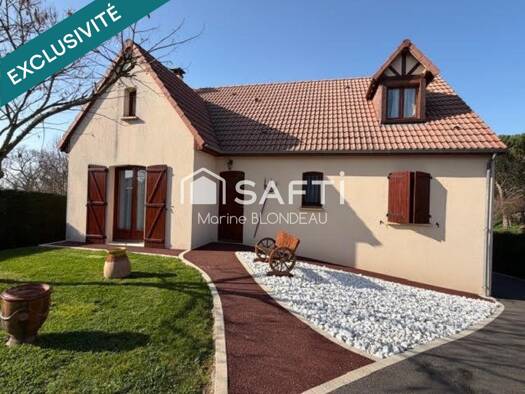 Maison à vendre 189 500 € 5 pièces 4 chambres 123 m² 929 m² de terrain Jeu-les-Bois 36120