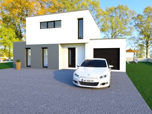 Terrain avec maison neuve à vendre 349 000 € 4 pièces 4 chambres 100 m² 500 m² de terrain Bréhain-la-Ville 54190